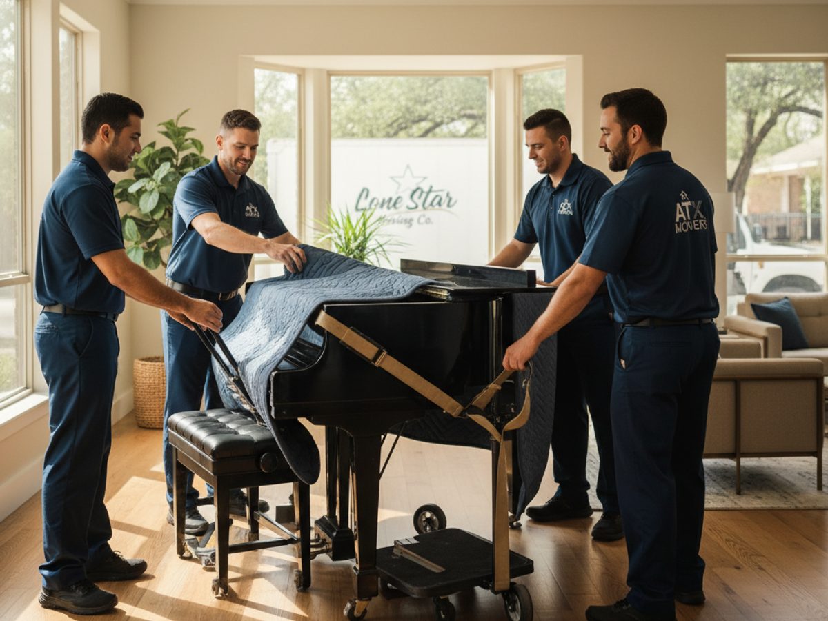 Piano & Specialty Item Moving - Austin TX - $400 - $900